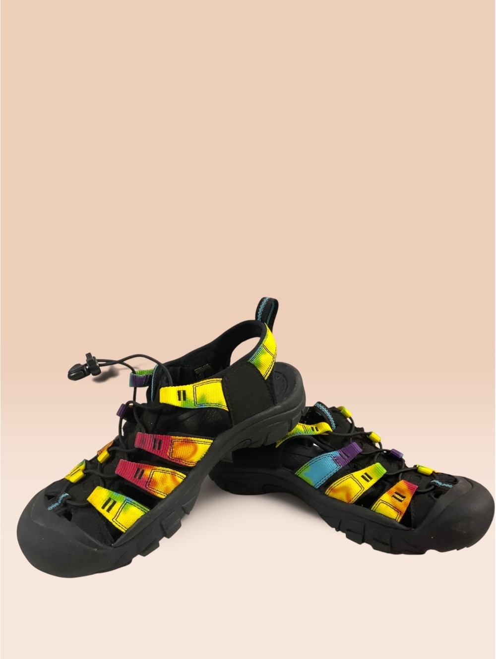 Keen Newport Retro Sandals Original Vibrant Tie Dye Women's Size 10